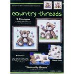 Country Threads "Butterfly Bears" Cross Stitch Kit