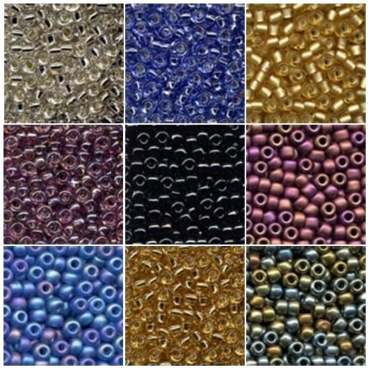 Mill Hill Size 6 Glass Beads Glass Beads Beading Supplies 
