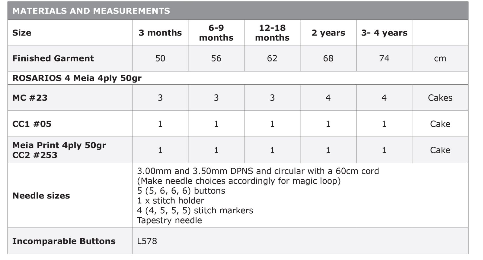 Size Guide