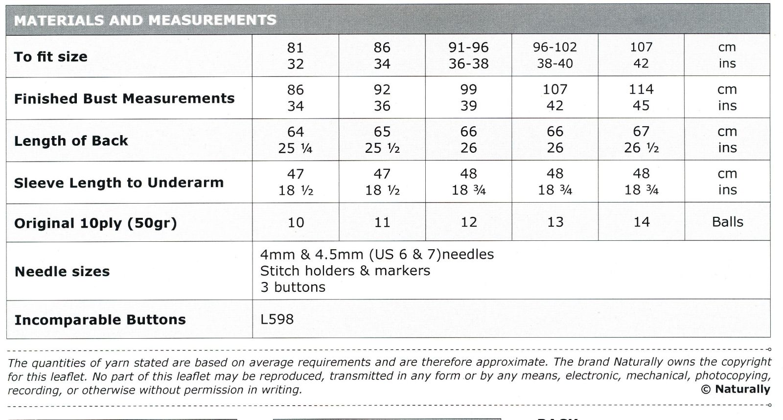 Size Guide