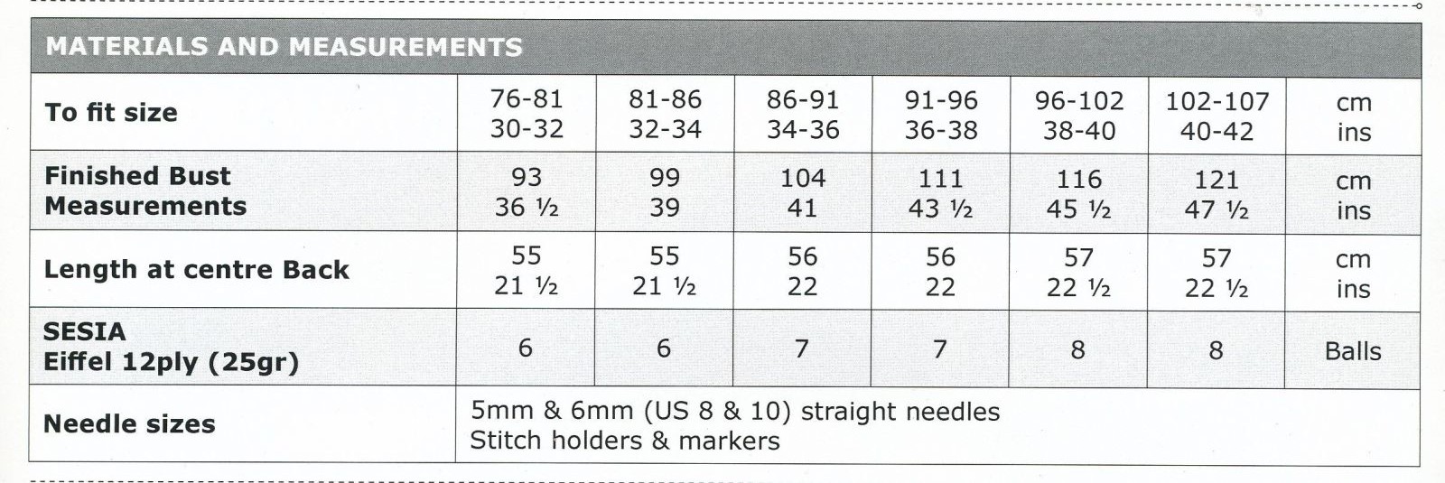 Size Guide