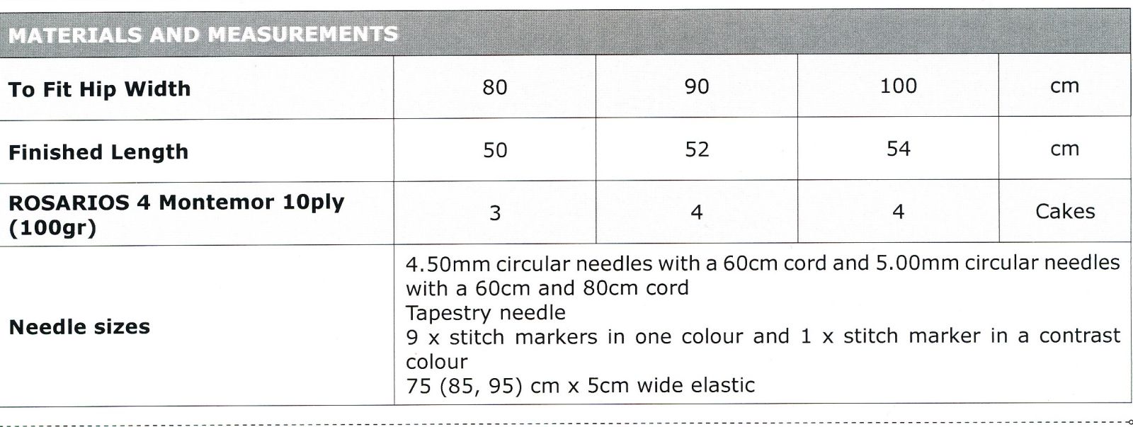 size guide