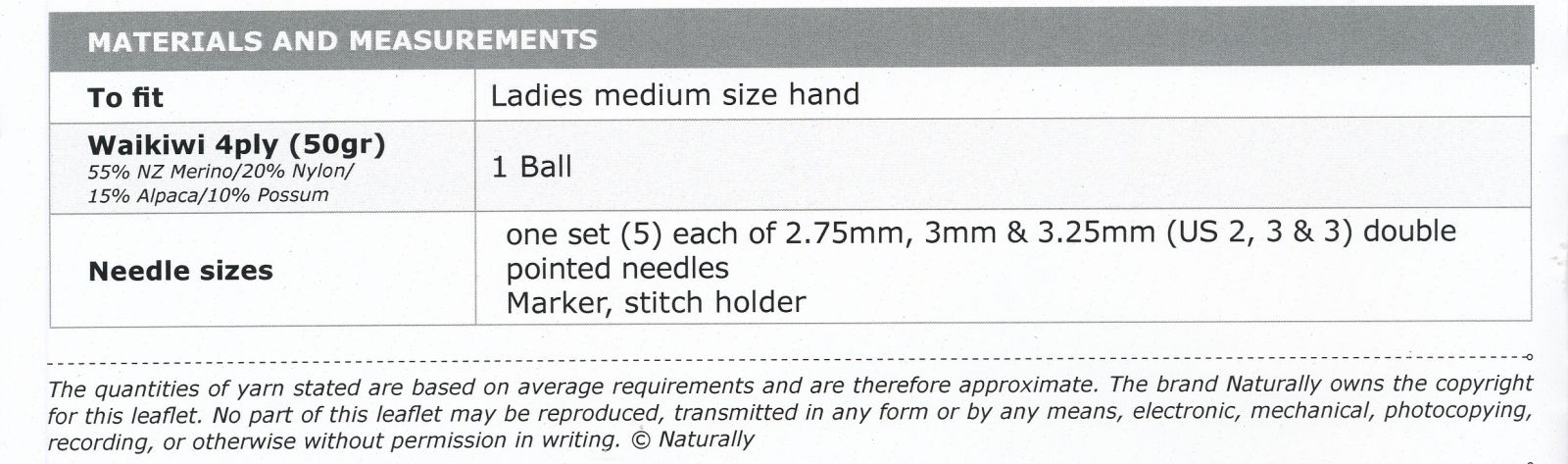 Size Guide