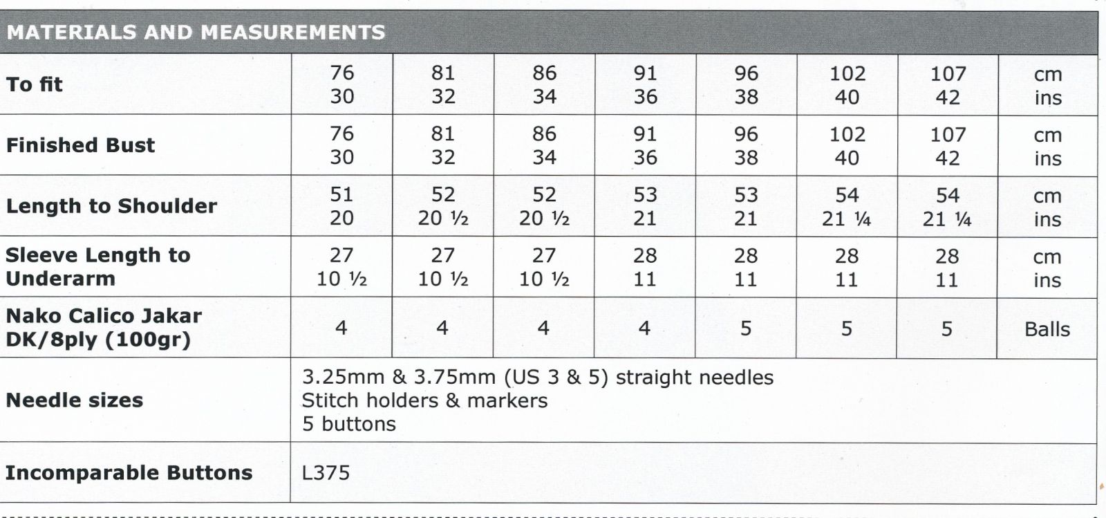 Size Guide