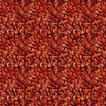 Fat Quarter - Wizard and Warriors - Flame Geo Rust