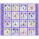 LIL' WIZARDS - Picture Patch Panel Lavender (sold by the panel)