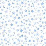 LIL' WIZARDS - Moon & Stars Blue