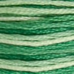 0125 Variegated Seafoam Green S