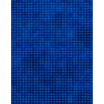 Fabric Piece  - Dit Dot Evolution - Sapphire 30cm x 110cm