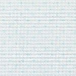 Fabric Piece - Aida 14 Count White/Blue Dot 55cm x 50cm