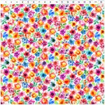 Fat Quarter - 3SSP-1-Sew Spring! Multi Small Floral