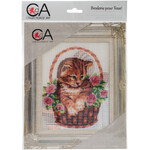 Tapestry Kit - Cat in Basket 3.138K