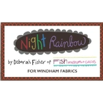 Night Rainbow Fabric Collection by Deborah Fisher