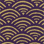 Fat Quarter - Minna 63890-104 Purple