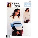 2500- Alpaca Yarns Cloud Stripe or Plain Sweater