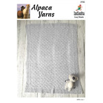 1936 - Alpaca Yarns Indiecita Easy Wash Baby Blanket Knitting Pattern
