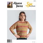 1313 - Alpaca Yarns Sox Easy Wash Stripe Jumper Knitting Pattern