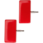 ChiaoGoo End Stoppers Mini (M) - 2pcs Red