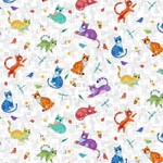 Cool Cats Col 102 Scatter White