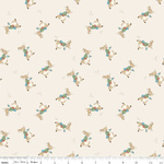 Fat Quarter - C14702-CREAM Toss