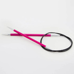 Zing Fixed Circular Needles 5.00mm 60cm Ruby