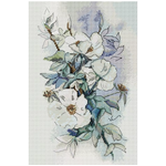 Cross Stitch Kit - Blooming Heather HA157