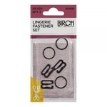 Lingerie Fasteners Silver 10 mm (Set of 3)