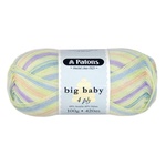 Patons Big Baby 4 Ply 3919 Watercolour Mix