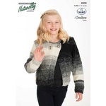 K333 - Nako Ombre 12 Ply Cropped Jacket 8 - 14 years