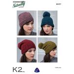 N1477 -  Beanies, Hats in 12 Ply