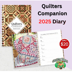 Quilters Companion 2025 Diary