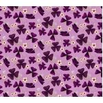 Fat Quarter - Amethyst Garden - Shamrock on Purple