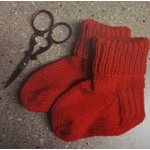 Cosy Baby Socks - Designed by Debra Graham