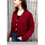 CY297 – Firenze Rhubarb Cardigan Knitting Pattern