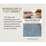 Introduction to Filet Crochet 