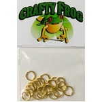 Finding - Jump Ring 6mm Gold (Pack of 20)