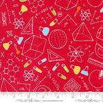 Fabric - Back to School M2089214 Apple Math n Science