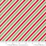 Fabric - Once Upon A Christmas M4316511 Peppermint Stick Snow