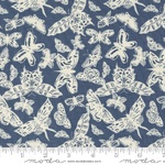 Fat Quarter - Midnight Butterfly Dreams - M43172-17