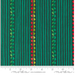 Fabric - Winterly M4876318 Candy Stripe Spruce