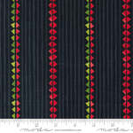 Fabric - Winterly M4876319 Candy Stripe Soft Black