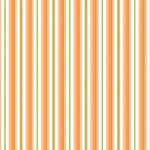 Fabric - Fresh As A Daisy - Stripes - Orange