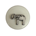 Button - Grey Elephant