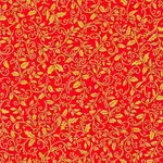 Fat Quarter - Golden Holly Splendour - RK209693