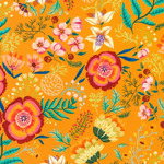 Fabric - Faraway Florals RK22616145 Papaya