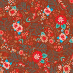 Fabric - Faraway Florals RK2262195 Burgundy