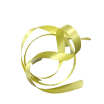 15mm Lemon Dbl Sided Poly Ribbon