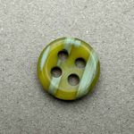 Button - 23mm 4 Hole Shiny 49 Seaweed