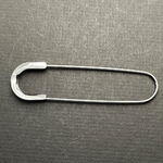 Shawl Pin - 75mm - Black Nickel