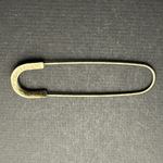 Shawl Pin - 75mm - Antique Brass